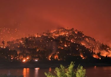 VIDEO: las impactantes imágenes de los incendios forestales en Madrid, que obligaron a evacuar a más de 150.000 personas
