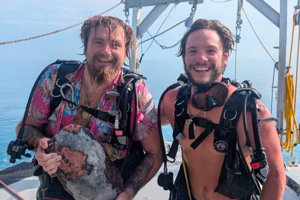 Tesoro en Florida: hallan un lingote valuado en hasta US$25.000 en un naufragio de hace 400 años