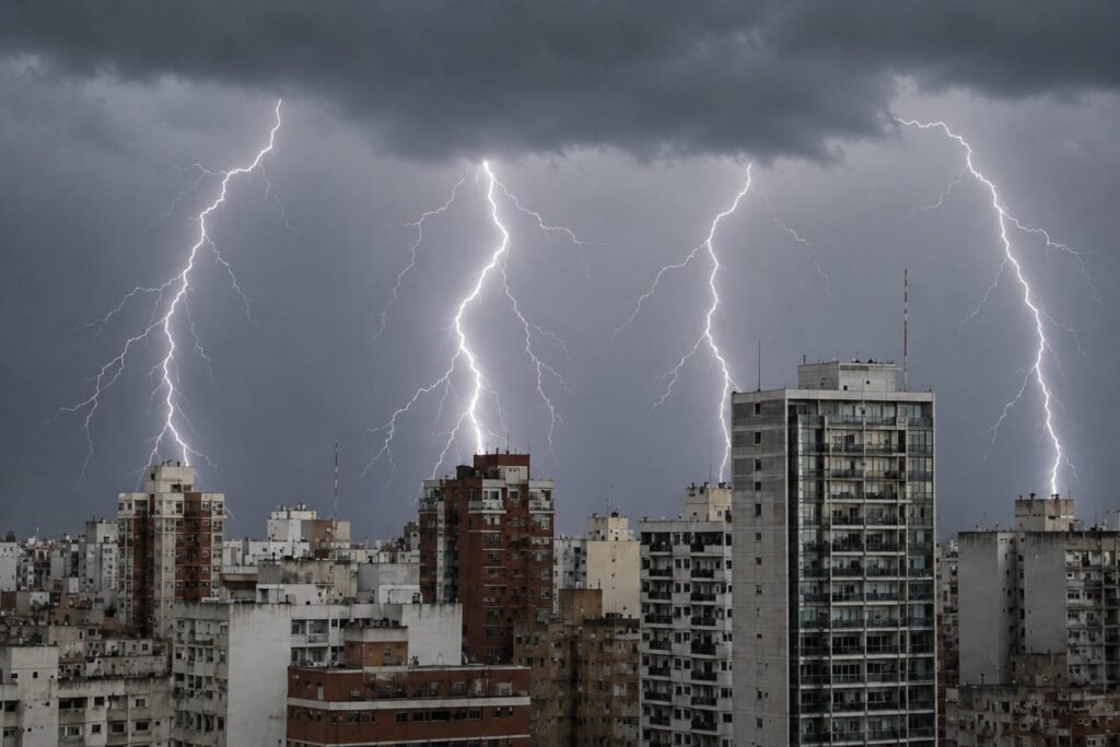 Se aproxima un frente frío que dejará atrás el calor intenso, con máximas que podrían alcanzar los 35°C, y activará tormentas y lluvias: las zonas afectadas